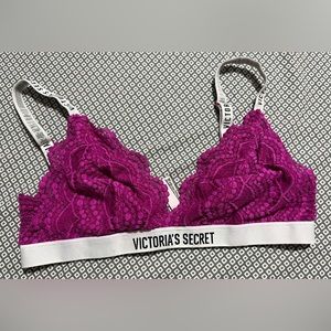 Victoria’s Secret bralette (L)